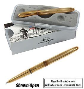 Fisher Space Pen 400RAW Raw Brass Classic Bullet Pen EBay