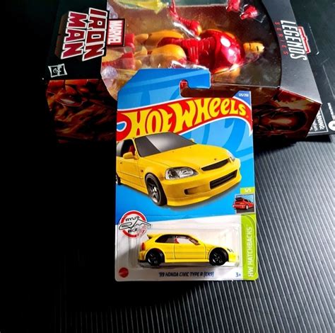 Hot Wheels Honda Civic Type R EK Hotwheels Hatchbacks Hobbies Toys Toys Games