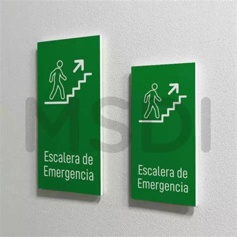 Se Al Tica Escalera De Emergencia Sube Derecha Msdi