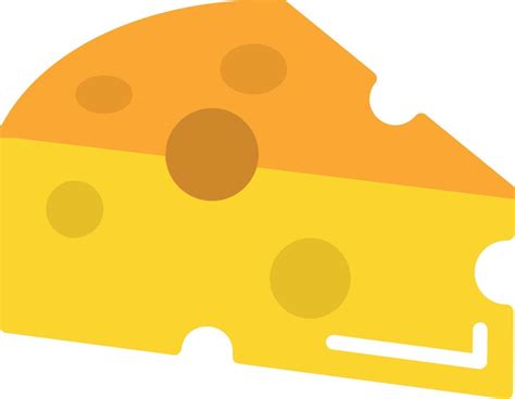 Cheese Flat Icon 10037835 Vector Art At Vecteezy