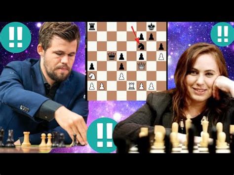 Marvelous Chess Game Magnus Carlsen Vs Judit Polgar YouTube