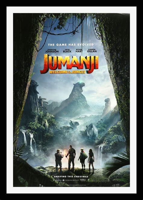 Jumanji: Welcome to the Jungle Original Movie Poster – Famous Movie Posters
