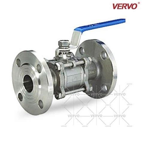 Dn25 3pcs Ball Valve 1000wog RF Wcb 3 Piece Cast Stainless Steel Body