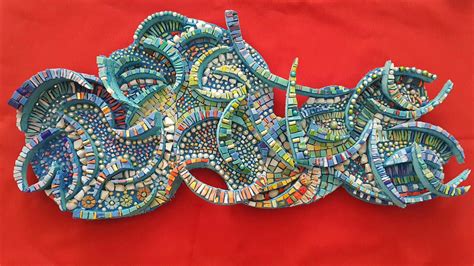 Cuori Sulle Nuvola Mosaics Decorative Objects Stained Glass Mosaic