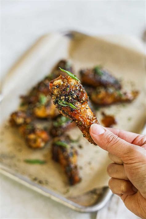 Furikake Teriyaki Chicken Wings The Heirloom Pantry