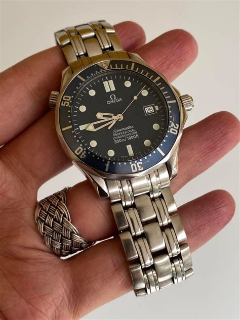 Omega Seamaster Chronometer Mm Elik Kordon Erkek Kol Saati El