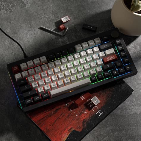 Akko 5075B Plus V2 75 Mechanical Gaming Keyboard 3 5 Pin Hot Swap Three Modes RGB 2 4GHz