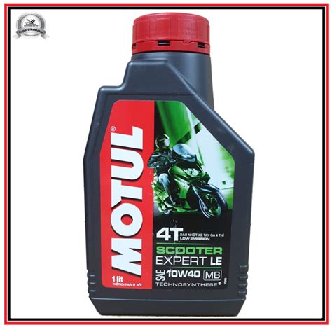 Motul Scooter Expert Le Engine Oil Scooter Semi Synthetic 4t Sae 10w40