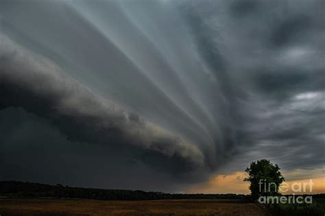 Shelf Cloud Storm Photograph by Scott Schuette - Pixels