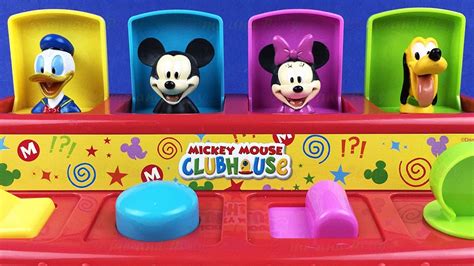 Mickey Mouse Clubhouse Pop Up Pals Disney Baby Toy For Learning Colors