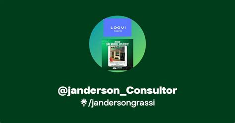 Janderson Consultor Instagram Linktree