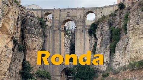 Sightseeing Ronda Walking Tour Bullring Of The Royal Cavalry YouTube