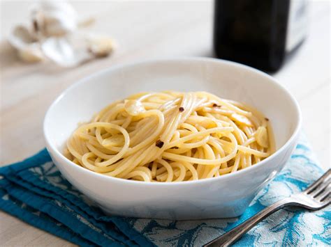 One Of The Most Basic Pasta Sauces Aglio E Olio Uses Just Garlic And Olive Oil And Maybe A