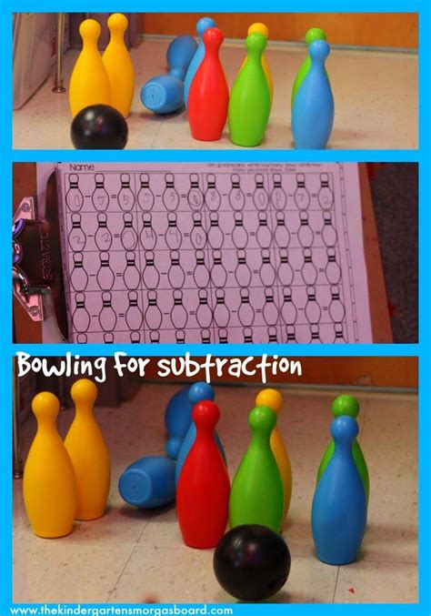 Bowling For Subtraction Is A Great Activity For Visualizing Subtraction