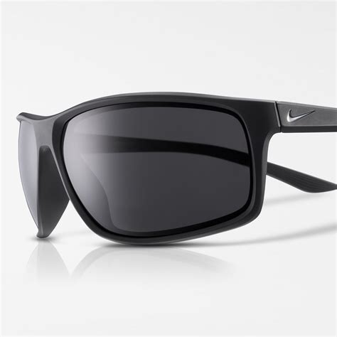 Nike Adrenaline Nike Ev1112 Plastic Unisex Sport Sunglasses Matte Black 66mm Adult