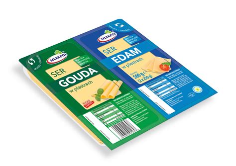 Ser Gouda Edam W Plastrach Duopack Mlekpol