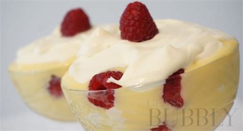 Raspberry Prosecco Trifle Glass Of Bubbly