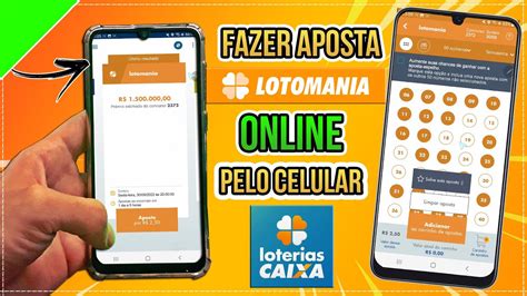 Como Apostar Na Lotomania Online Pelo App Loterias Caixa Pelo Celular E