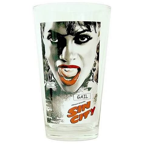 Sin City Gail Pint Glass - Entertainment Earth