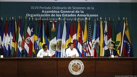 Oea Crea Con Doce Países Grupo De Trabajo Para Nicaragua Dw 10082018