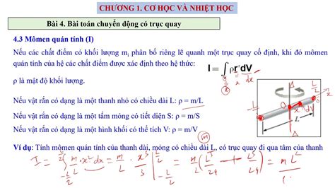 Momen Quán Tính Đối Với Trục Quay Khái Niệm và Ứng Dụng Thực Tế