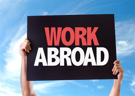 Is Now The Time For Working Abroad