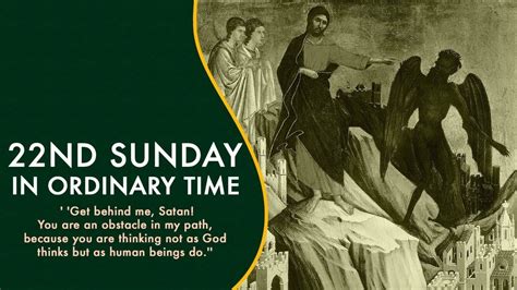 Mass For The 22nd Sunday In Ordinary Time Cycle A YouTube