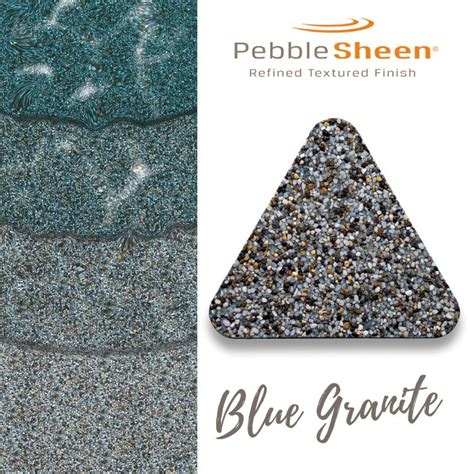 PebbleSheen Blue Granite | Pool colors, Pool plaster, Blue granite