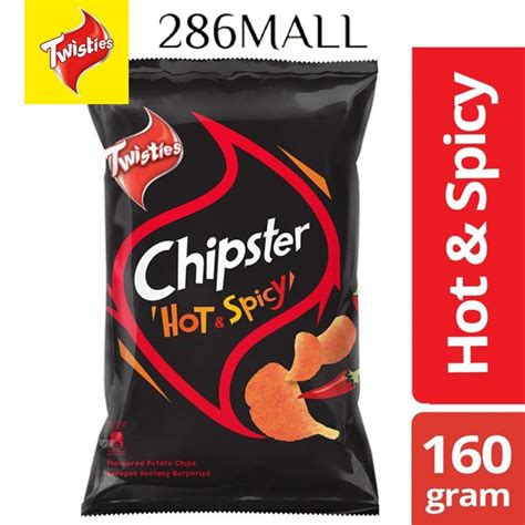 Twisties Chipster Hot Spicy Flavoured Potato Chips 160g 286MALL