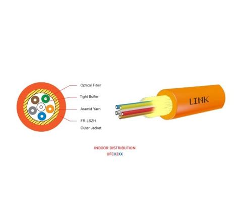 Link UFC9224LSZH F O Distribution 24 Core SM 9 125um LSZH FR OS2