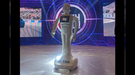 Invento Robotics' Mitra Robot Hosts 3rd Edition of News18 Tech and Auto ...