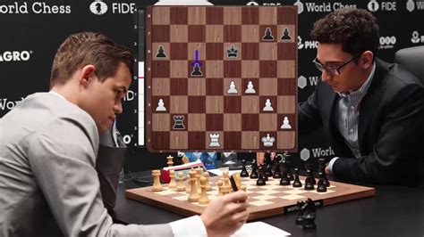 Carlsen Vs Caruana Tie Break Game World Chess Championship