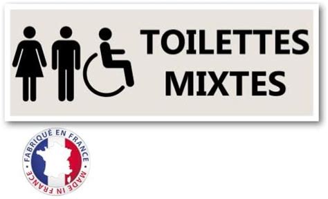 Signal Tique Toilettes Mixtes Hommes Femmes Handicap S Format