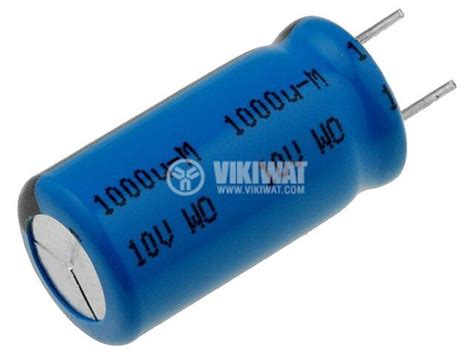 Capacitor Electrolyte Low Impedance 1000uf 10v Tht Ф10x20mm At Best Price Vikiwat