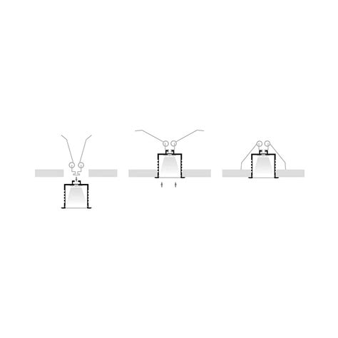 Recessed Meter X Mm Winged Aluminium Led Profile Silver Hv