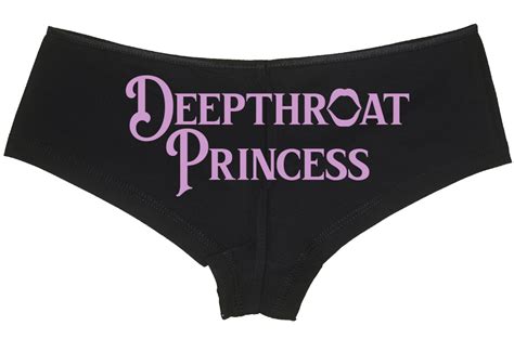 Knaughty Knickers Deepthroat Princess Deep Throat Ddlg Hotwife Etsy Uk