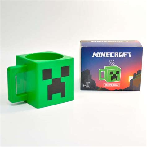 Кружка Майнкрафт Creeper Пластмасса купить в Минске