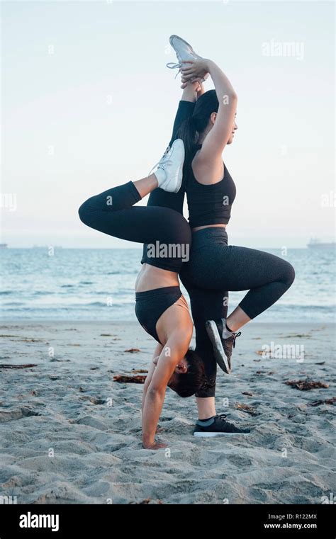 Ejercicios de playa fotografías e imágenes de alta resolución Alamy