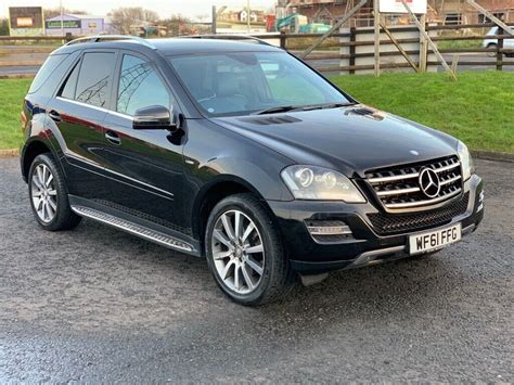 Black 2011 Mercedes Benz M Class ML 350CDI BlueEFFICIENCY Grand Edition