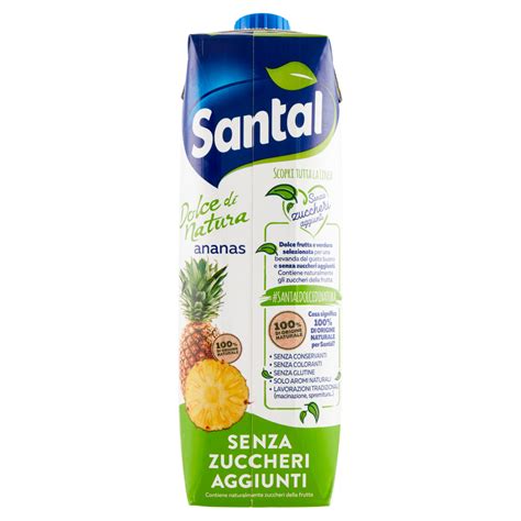 Sant L Dolce Di Natura Ananas Senza Zuccheri Aggiunti Ml Carrefour