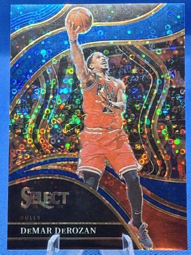 Panini Select Courtside Demar Derozan Blue Disco Prizm