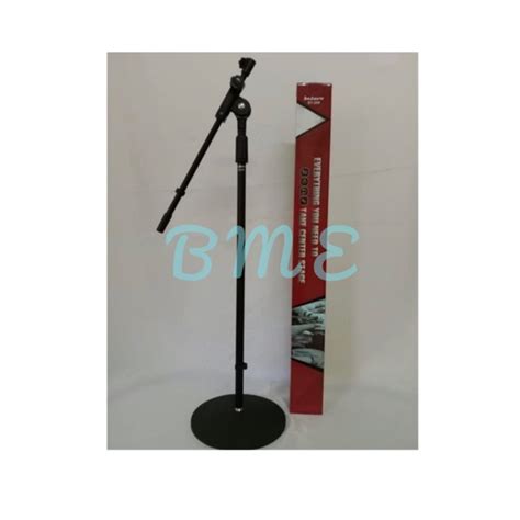 Jual STAND MIC LANTAI KAKI BULAT STAND MICROPHONE Shopee Indonesia