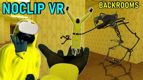 Speed Running Noclip Vr Backrooms Youtube