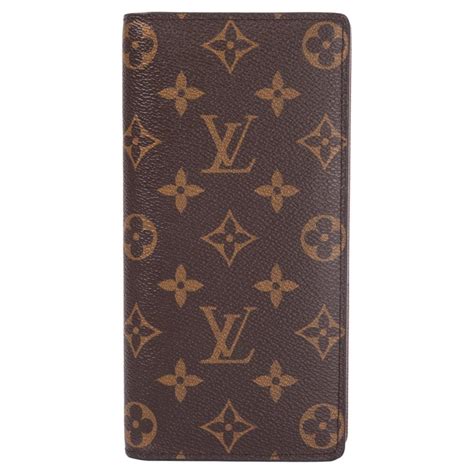 Louis Vuitton Brown Monogram Canvas Brazza Wallet At 1stdibs