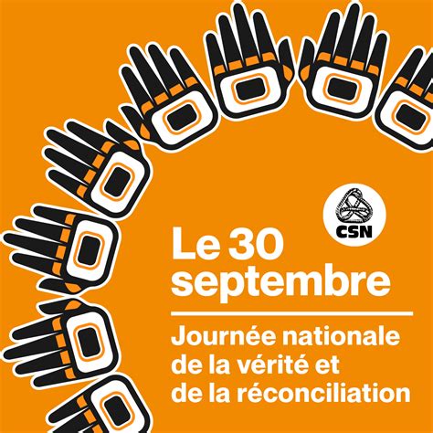 Fsss Csn Journée Nationale De La Vérité Et De La Réconciliation