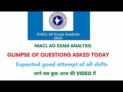 Niacl Ao Exam Analysis L Niacl Ao Exam Analysis L Niacl Ao