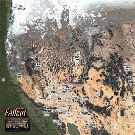 FALLOUT WORLD MAP 2260 image - Fallout: New California mod for Fallout ...