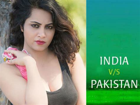 T WC When Model Arshi Khan Shared Hot Video For Fans After India Thrashed Pak MyKhel