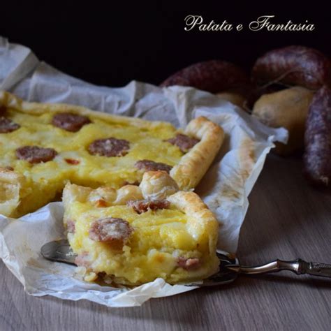 Torta Salata Patate E Salsiccia