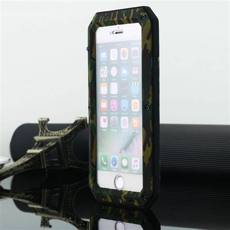 Shockproof Case Aluminum Heavy Duty Glass Cover For Iphone 7 8 Xr Xs 11 Pro Max Ebay